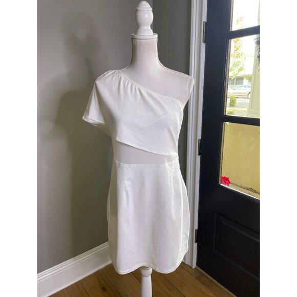 Superdown Danielle Mini Dress White Womens Size XL - Picture 4 of 10